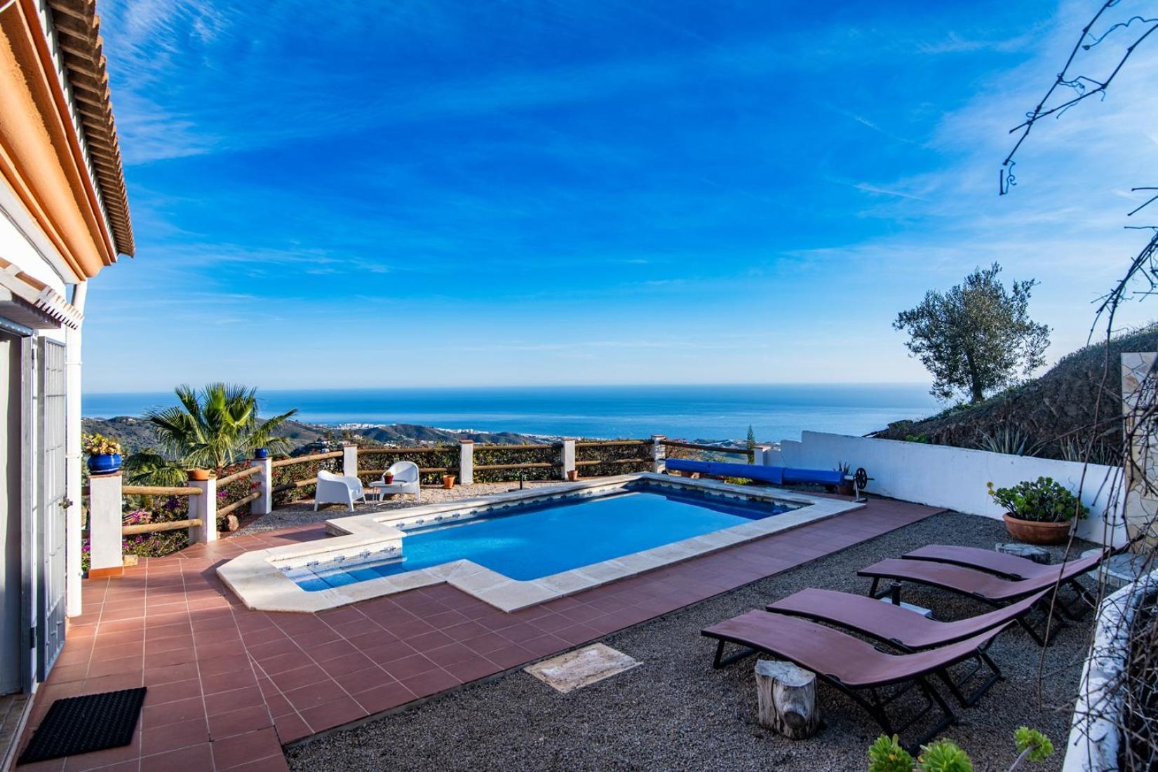 Villa Los Naranjos Sayalonga Zewnętrze zdjęcie